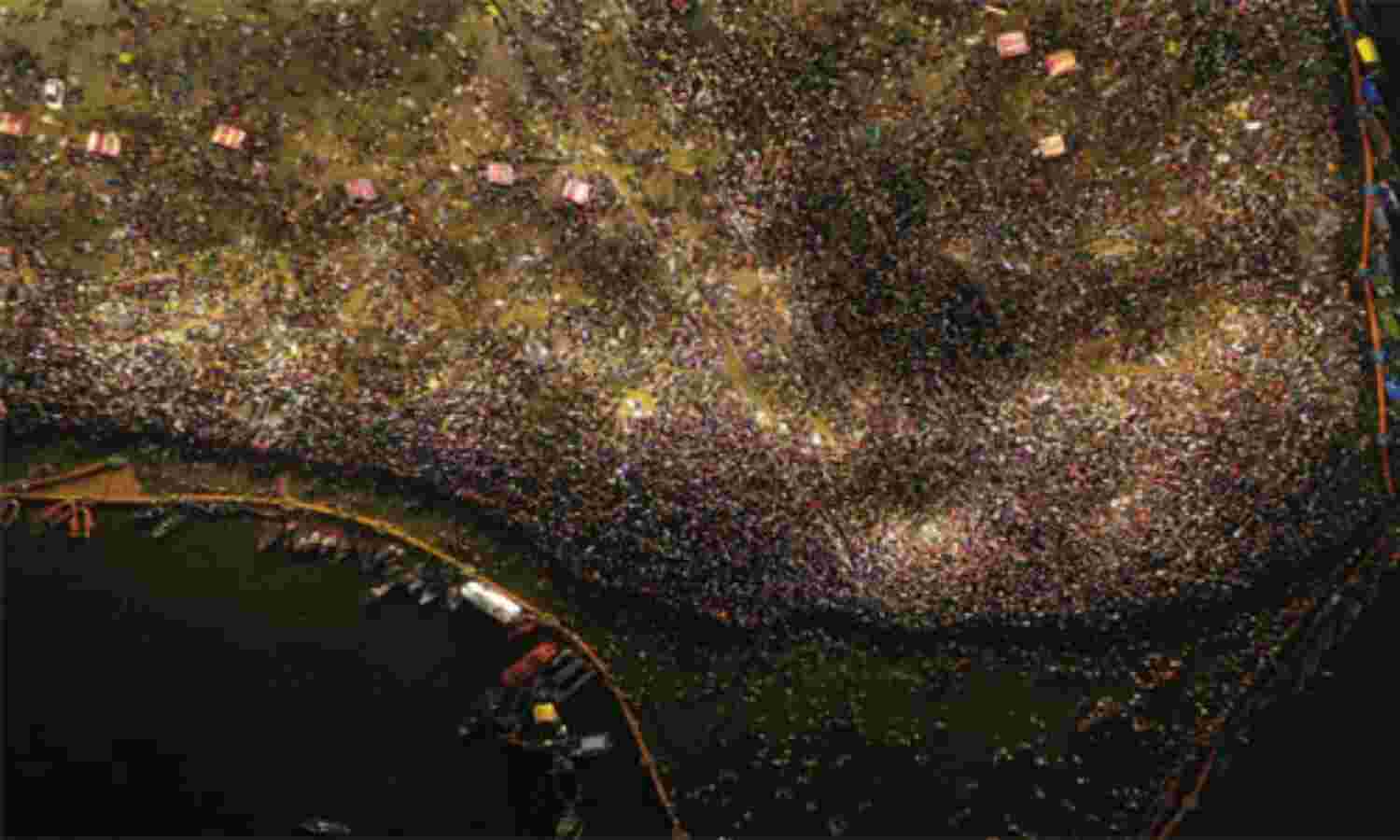 प्रयागराज कुम्भ का विहंगम दृश्य