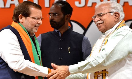 कांग्रेस के पूर्व सांसद अरविंद शर्मा भाजपा में शामिल कांग्रेस के पूर्व सांसद अरविंद शर्मा भाजपा में शामिल