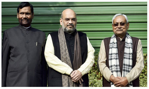 बिहार : सीट बंटवारे के बाद एनडीए ने जारी की सूची बिहार : सीट बंटवारे के बाद एनडीए ने जारी की सूची