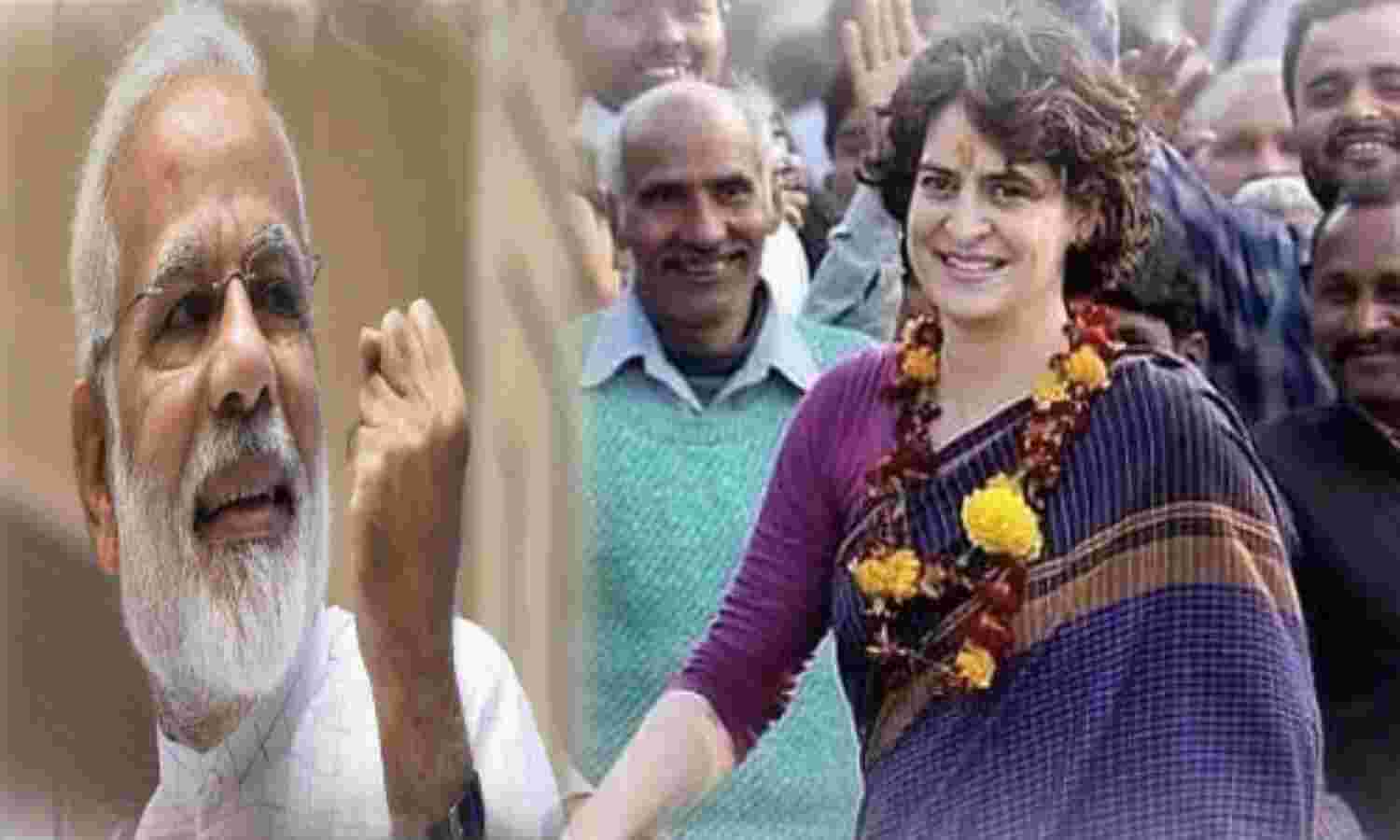 अब पूर्वांचल में मोदी मैजिक और प्रियंका के ग्लैमर में सीधी टक्कर, काशी में चुनावी रंग गाढ़ा अब पूर्वांचल में मोदी मैजिक और प्रियंका के ग्लैमर में सीधी टक्कर, काशी में चुनावी रंग गाढ़ा