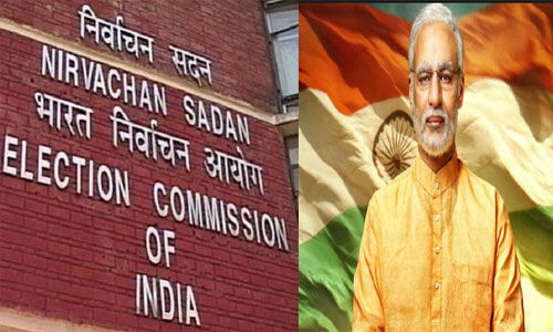 चुनाव आयोग से मिले मोदी बायोपिक के निर्माता और अभिनेता विवेक ओबेरॉय चुनाव आयोग से मिले मोदी बायोपिक के निर्माता और अभिनेता विवेक ओबेरॉय