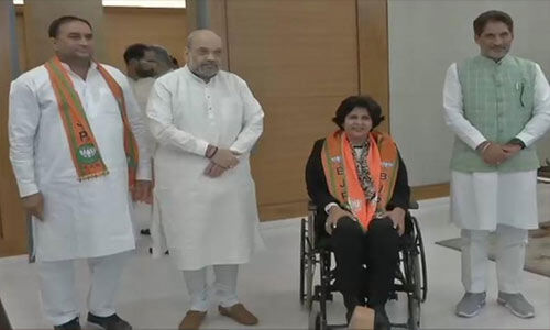 पैरा-एथलीट दीपा मलिक भाजपा में शामिल पैरा-एथलीट दीपा मलिक भाजपा में शामिल