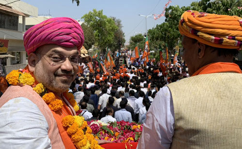 अटल-आडवाणी की सीट से चुनाव लड़ना सौभाग्य : अमित शाह