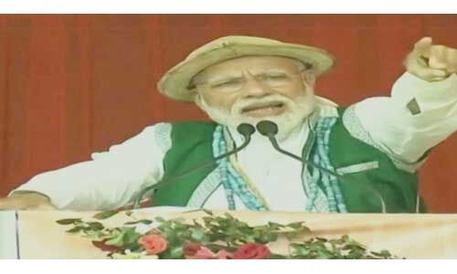 प्रधानमंत्री नरेन्द्र मोदी ने 25 साल का काम पूरा करने के लिए मांगा महज पांच साल