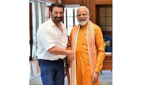 सनी देओल से मुलाकात पर मोदी बोले, हिन्दुस्तान जिंदाबाद था, है, और रहेगा