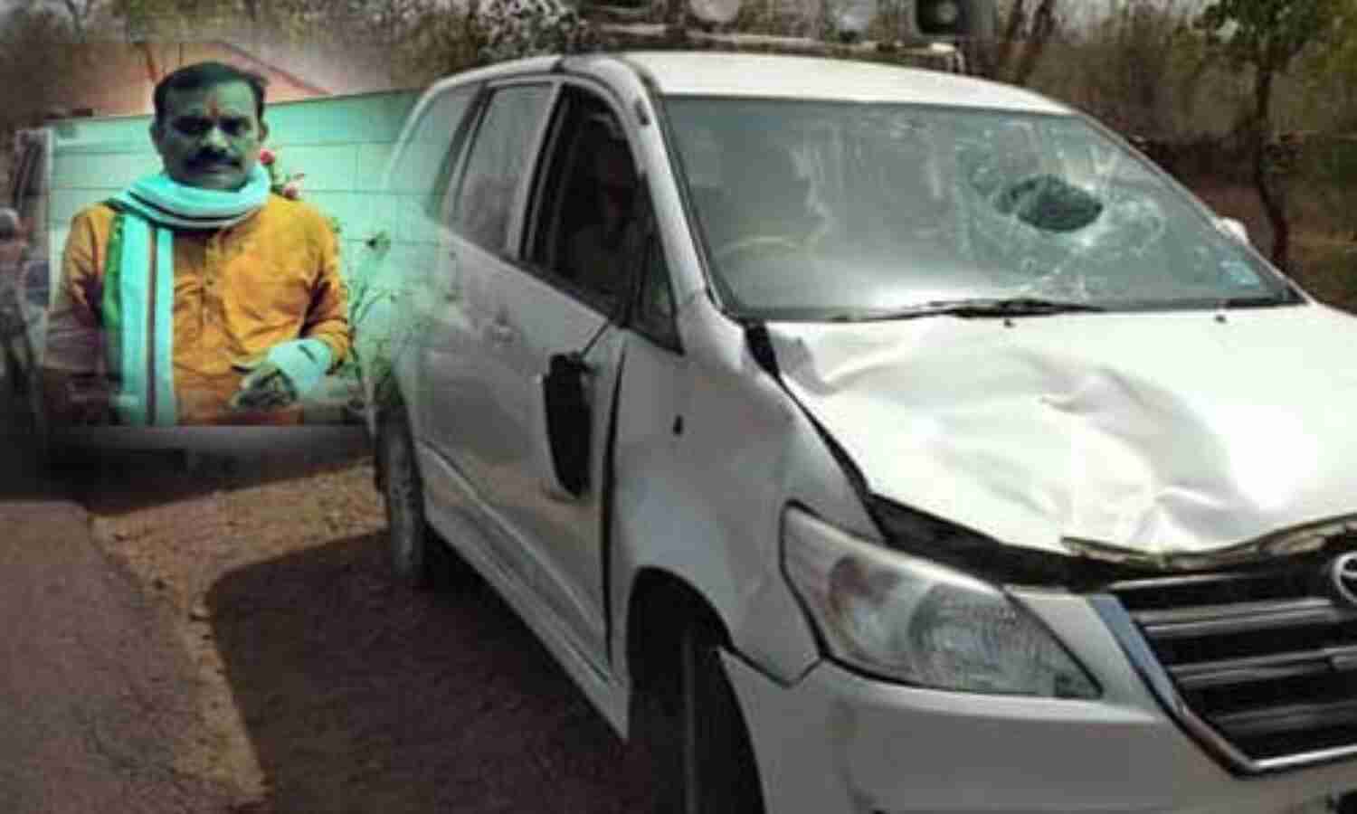 खजुराहो से भाजपा उम्मीदवार वीडी शर्मा सड़क हादसे में घायल