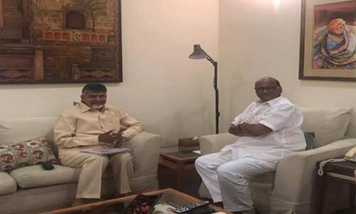 महागठबंधन के सरकार बनाने पर प्रयास तेज,चंद्रबाबू शरद पंवार से भी मिले महागठबंधन के सरकार बनाने पर प्रयास तेज,चंद्रबाबू शरद पंवार से भी मिले