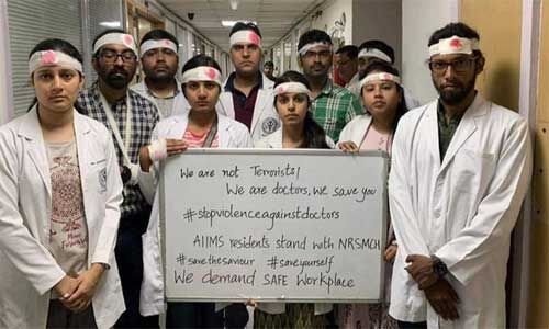 हड़ताली चिकित्सक मीडिया की मौजूदगी में ममता बनर्जी से मिलने को राजी