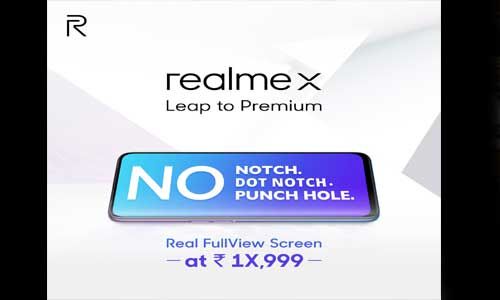 रियलमी X स्मार्टफोन भारत में लॉन्च