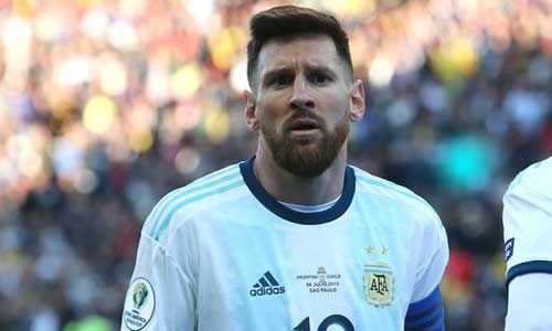 मेसी अर्जेंटीना के पहले विश्व कप क्वॉलिफायर मैच से निलंबित