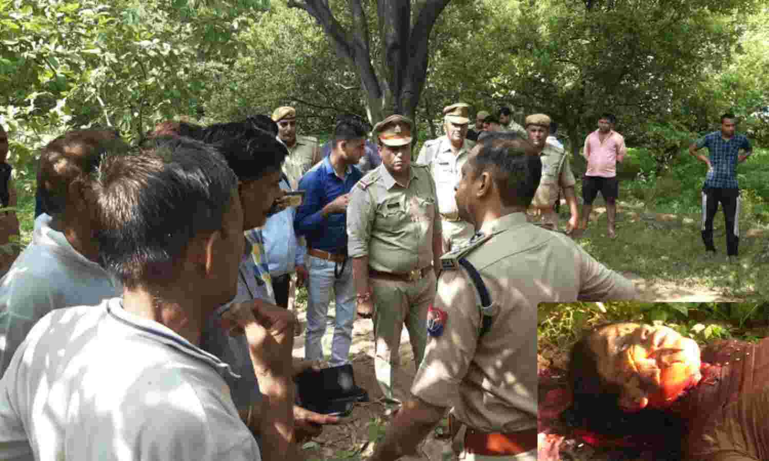 शहर में महिला का लहूलुहान और पेड़ पर लटका मिला युवक का शव