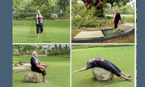 प्रधानमंत्री मोदी के बर्थडे पर जानिए क्या है उनके स्वस्थ शरीर का राज