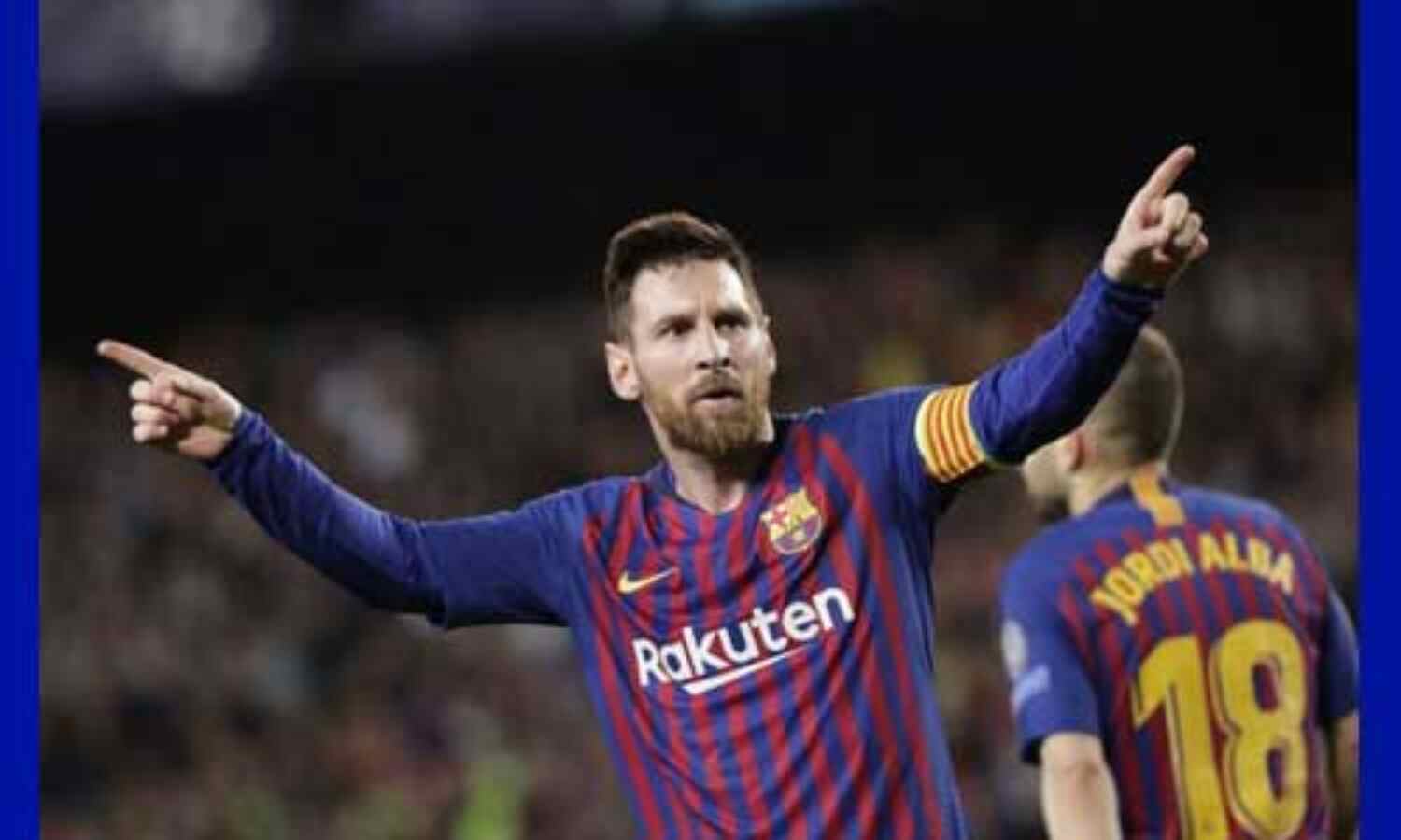 छठीं बार सर्वश्रेष्ठ खिलाड़ी चुने गये फुटबॉलर मेसी