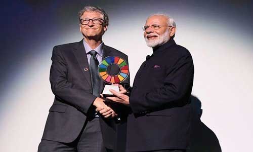 पीएम मोदी को मिला ग्लोबल गोलकीपर अवॉर्ड, कहा- यह करोड़ों भारतीयों का सम्मान