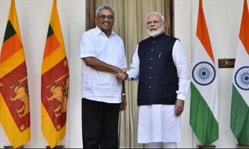 राजपक्षे ने अपनी पहली विदेश यात्रा के लिए भारत को चुना, PM मोदी से की मुलाकात