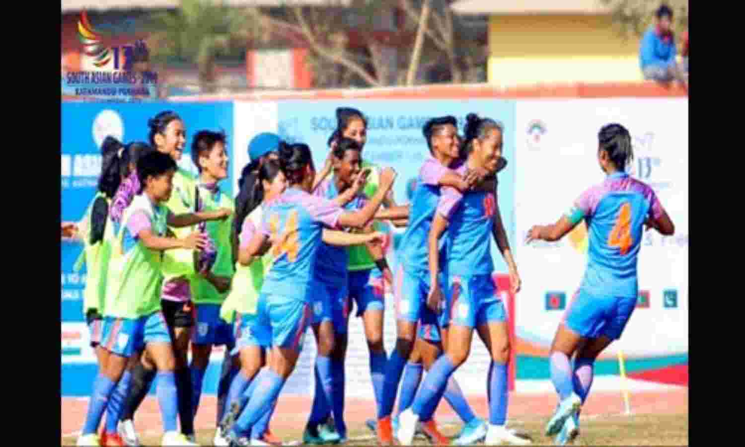 सैग 2019 : भारतीय महिला फुटबॉल टीम ने तीसरी बार जीता स्वर्ण पदक