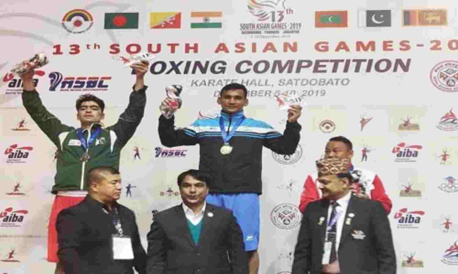 बॉक्सिंग में मप्र अकादमी के गौरव चौहान ने देश को दिलाया स्वर्ण पदक