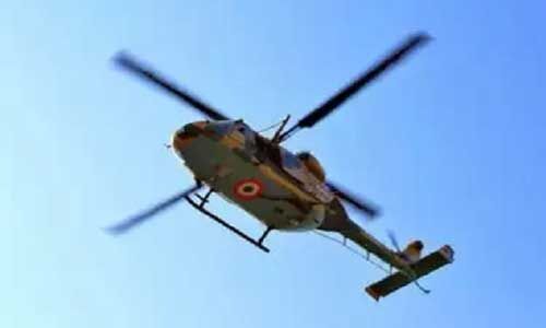 तकनीकी खराबी से सेना का हेलीकॉप्टर क्षतिग्रस्त, दोनों पायलट सुरक्षित