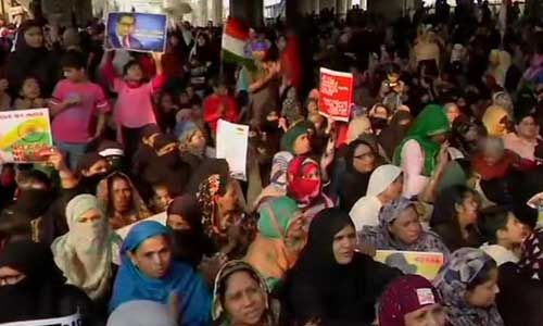 सीएए के खिलाफ शाहीनबाग और जाफराबाद के बाद अब चांदबाग में भी प्रदर्शन, सडक़ पर बैठीं महिलाएं