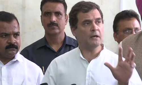 भारतीय कॉर्पोरेट पर विदेशी कंपनियों को नियंत्रण न दे सरकार : राहुल