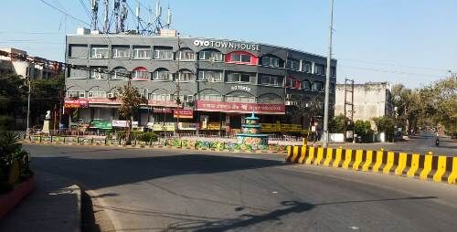 Photo/इंदौर की सड़कों पर जनता कर्फ्यू का असर