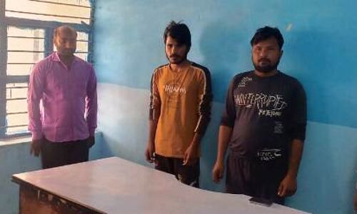 नन्द गांव पुलिस ने 5 लोगों को गिरफ्तार किया