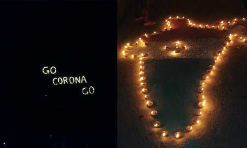 दीपावाली जैसा उत्साह, PM मोदी की अपील पर जगमग हुआ देश