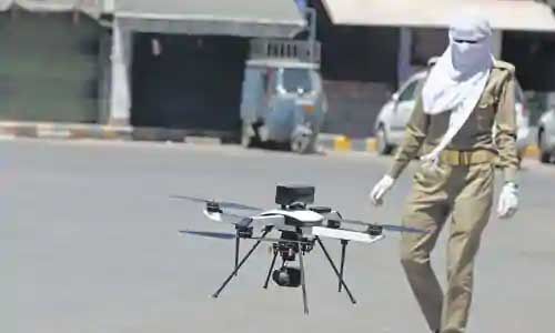 उप्र में 15 जिलों की सीमाएं सील, ड्रोन से होगी निगरानी