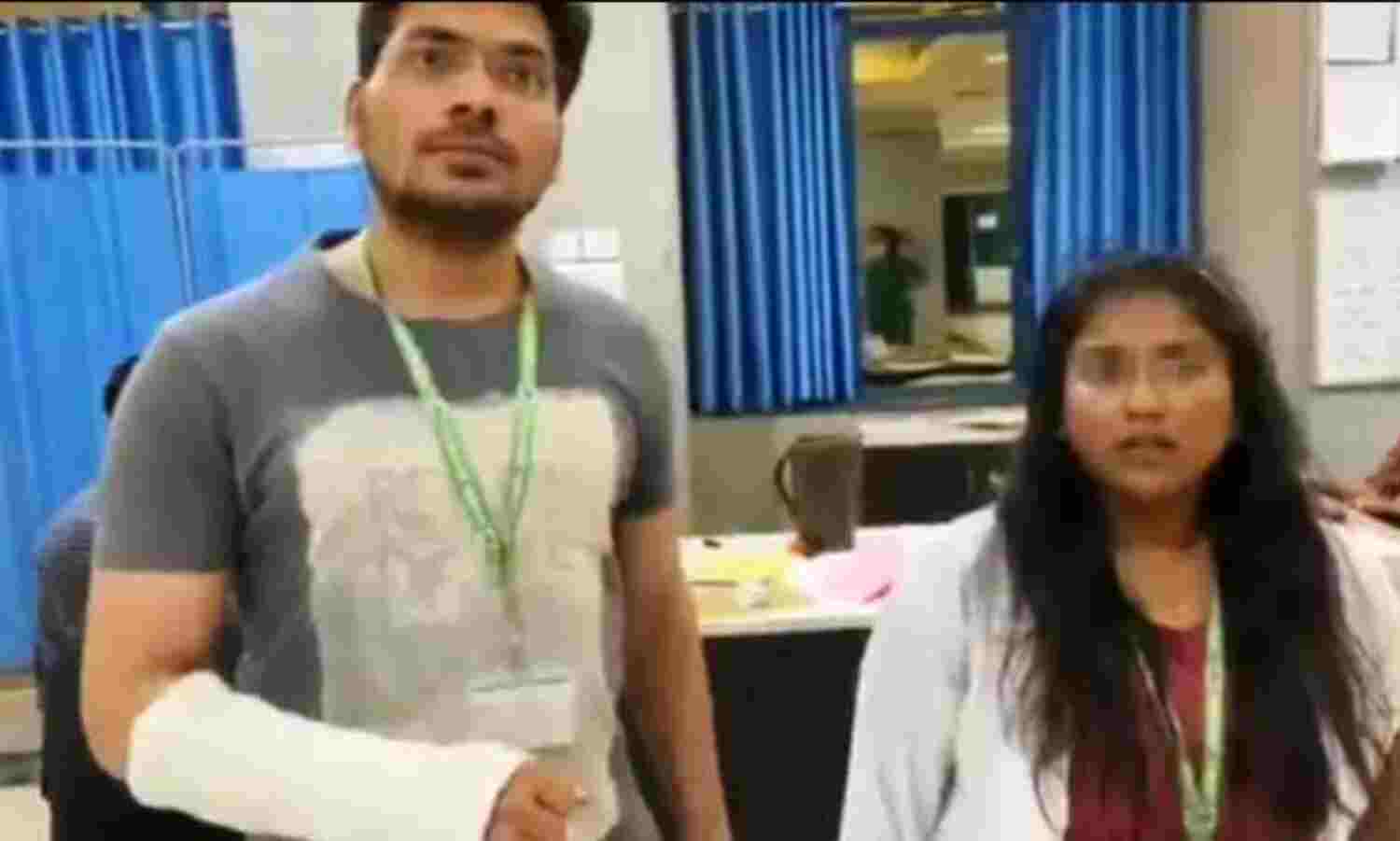 भोपाल : कोरोना ड्यूटी से लौट रहे दो डॉक्टरों  से पुलिस ने की मारपीट