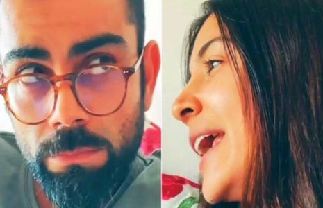 ऐ कोहली चौका मार अनुष्का शर्मा ने विराट से की अपील