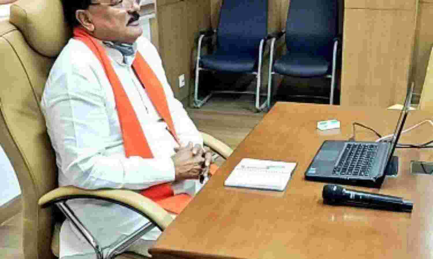 रेत के अवैध उत्खनन  को रोकने कृषि मंत्री ने दिए निर्देश