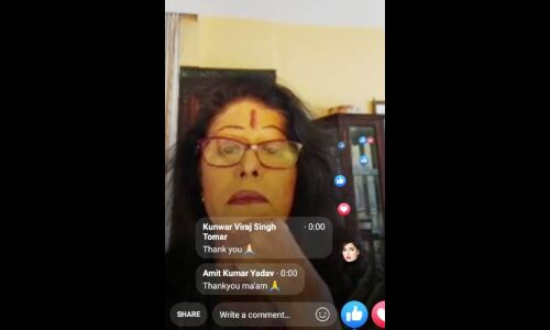 ग्वालियर :संगीत एवं कला विश्वविद्यालय के कथक विभाग ने फेसबुक लाइव की माध्यम से व्याख्यान किया आयोजित