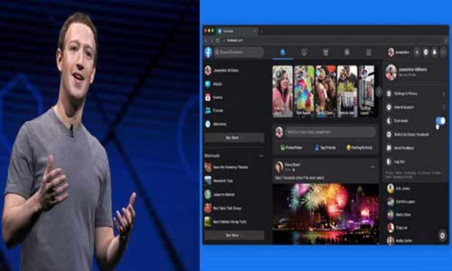 फेसबुक ने लुक पूरी तरह बदला, देखें