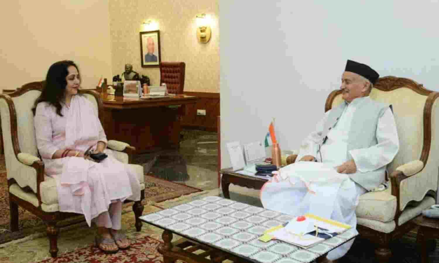 मुम्बई में बैठकर संसदीय क्षेत्र के लोगों के दुख दर्द की चिंता कर रही हैं हेमा