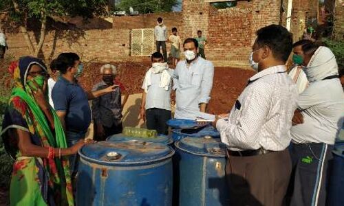 ग्वालियर : पानी की समस्या से निजात दिलाने के लिए विधायक पाठक पहुंचे क्षेत्र में