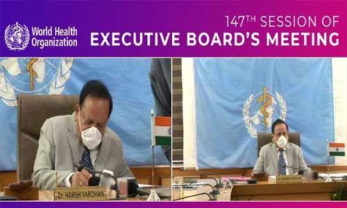 डॉ. हर्षवर्धन ने संभाला डब्ल्यूएचओ में कार्यकारी बोर्ड के अध्यक्ष का पद