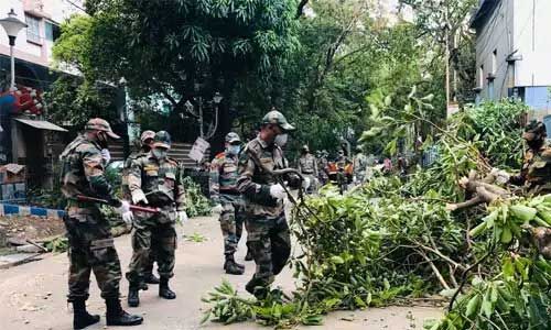 अम्फान की तबाही : ममता की अपील पर केंद्र ने मदद को भेजी सेना