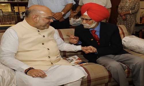 अमित शाह ने बलबीर सिंह सीनियर के निधन पर जताया दुख अमित शाह ने बलबीर सिंह सीनियर के निधन पर जताया दुख