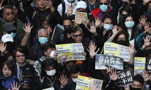 अब हांगकांग में चीन का विरोध करना गैरकानूनी