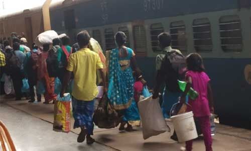श्रमिक स्पेशल ट्रेन 9 नहीं बल्कि 48 घंटे में पहुंची दी सूरत से सीवान : रेलवे