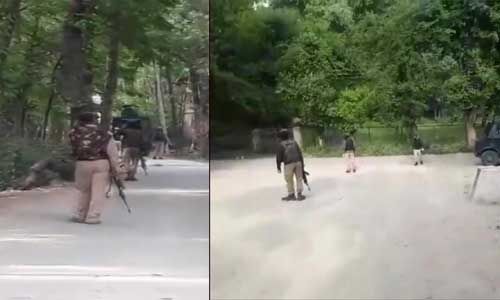 कुलगाम मुठभेड़ : घाटी में 2 आतंकी ढेर, हथियार बरामद