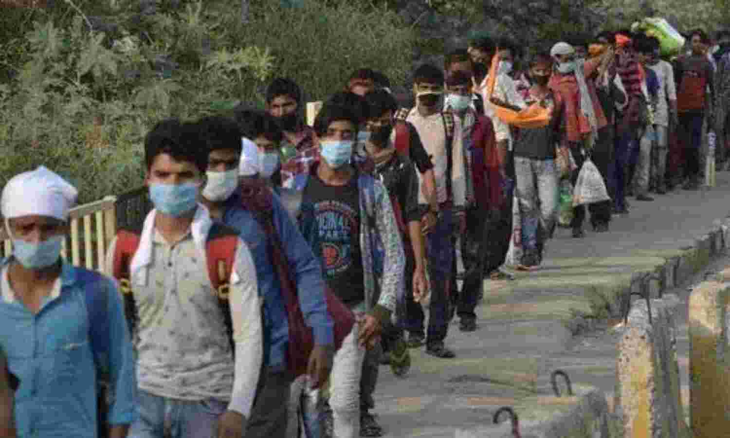 प्रवासी मजदूरों ने छोड़े सपनों के शहर