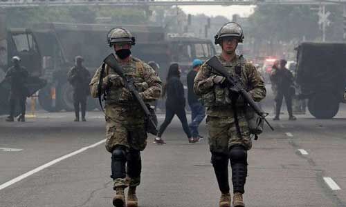 अश्वेत मौत मामला : अमेरिका में बिगड़े हालात, नेशनल गार्ड के 67 हजार सैनिक तैनात