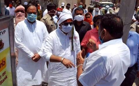 ऊर्जा मंत्री श्रीकांत शर्मा ने वृंदावन में विकास कार्यों का किया निरीक्षण