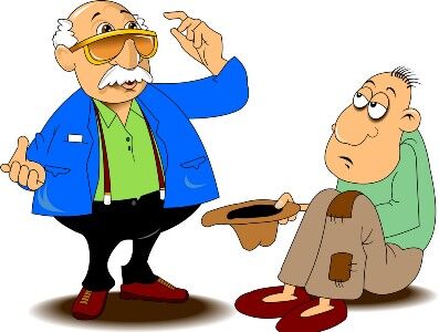 भिखमंगे कोढ़ी की दरियादिली