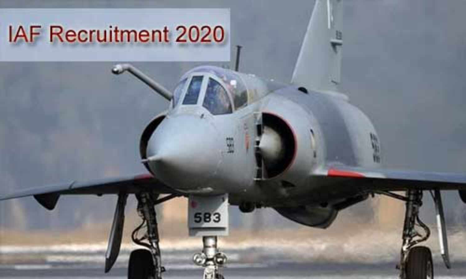 भारतीय वायु सेना में निकली भर्ती, ऐसे करें आवेदन