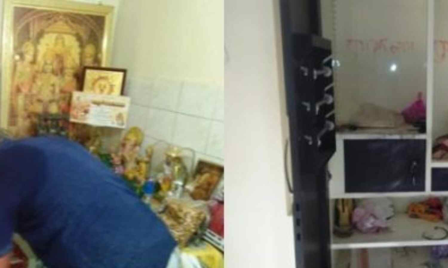 दंदरौआ मंदिर में हुई चोरी, 30 लाख का माल पार