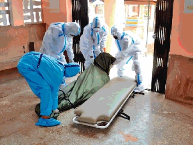 इंसीडेंट कमांडर की देखरेख में दो संक्रमित शवों का हुआ अंतिम संस्कार