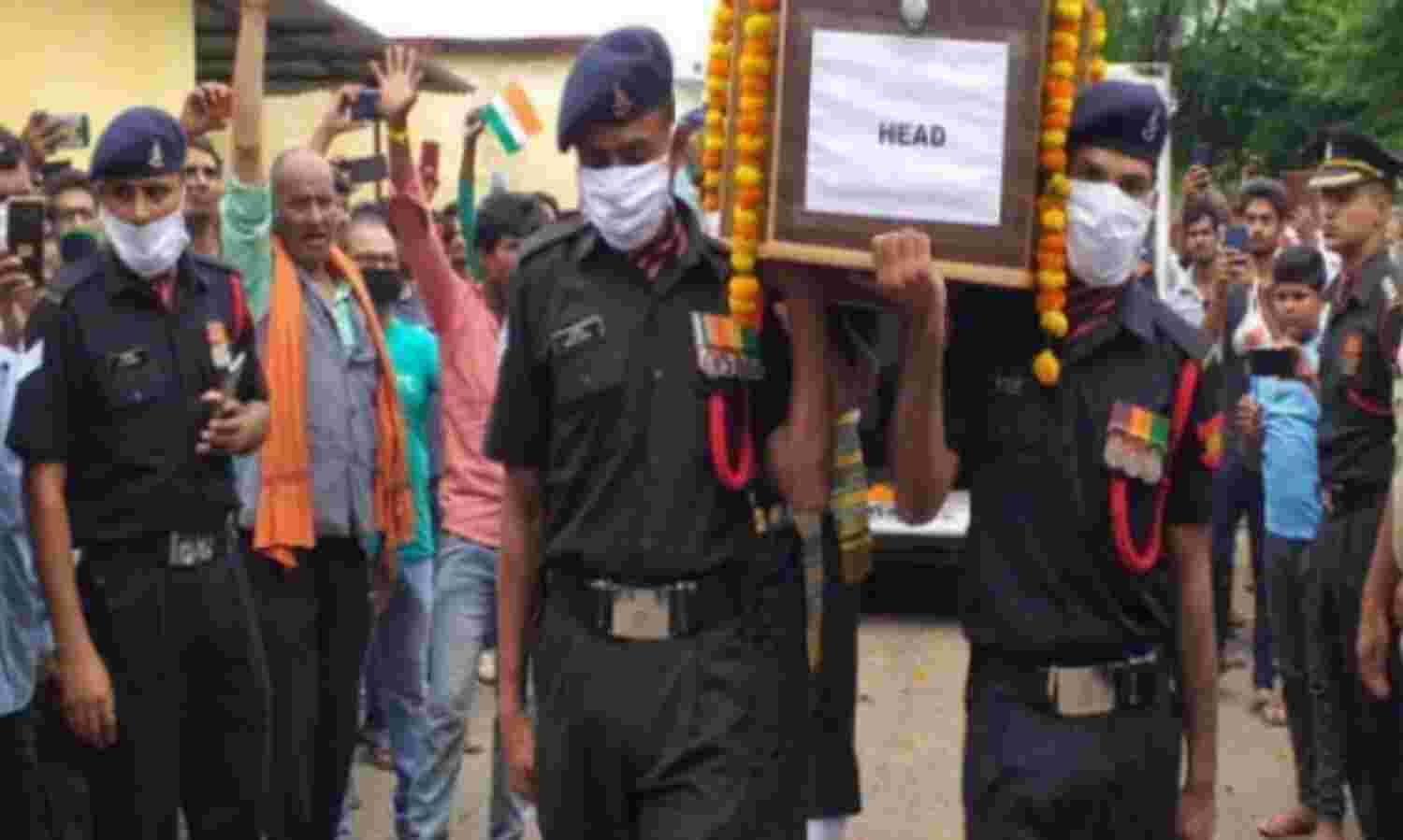 गलवान घाटी में शहीद हुए दीपक का पार्थिव शरीर घर पहुंचा, सीएम ने दी श्रद्धांजलि