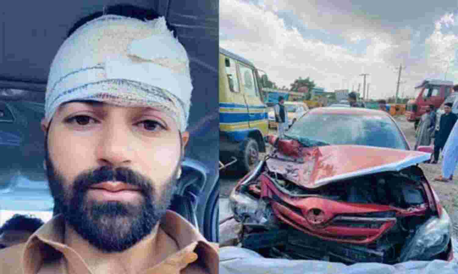 सड़क दुर्घटना में अफगानिस्तान के क्रिकेटर के सर में आई चोट